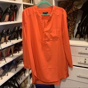 Orange Long-sleeve oversized Trouve blouse L